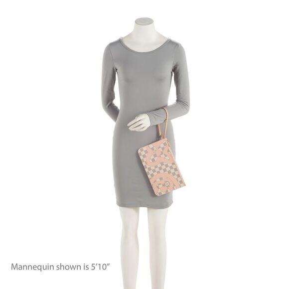 Louis Vuitton Limited Edition Damier Azur Tahitienne Neverfull MM Pochette - Picture 4 of 11